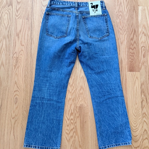 Sandrine Rose x Free People NWOT High-Rise Button-Fly Jeans - Picture 12 of 14